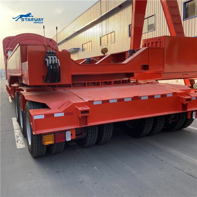 80M Windmill Blade Transport Adaptor Trailer
