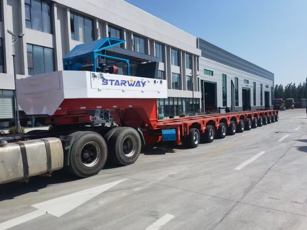 6/12 lines 12/24 axles Modular Lowbed Trailer for Sale 