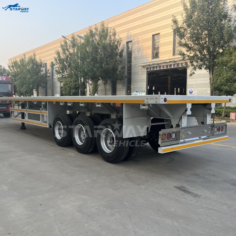 Tri-axle Flatbed Trailer 