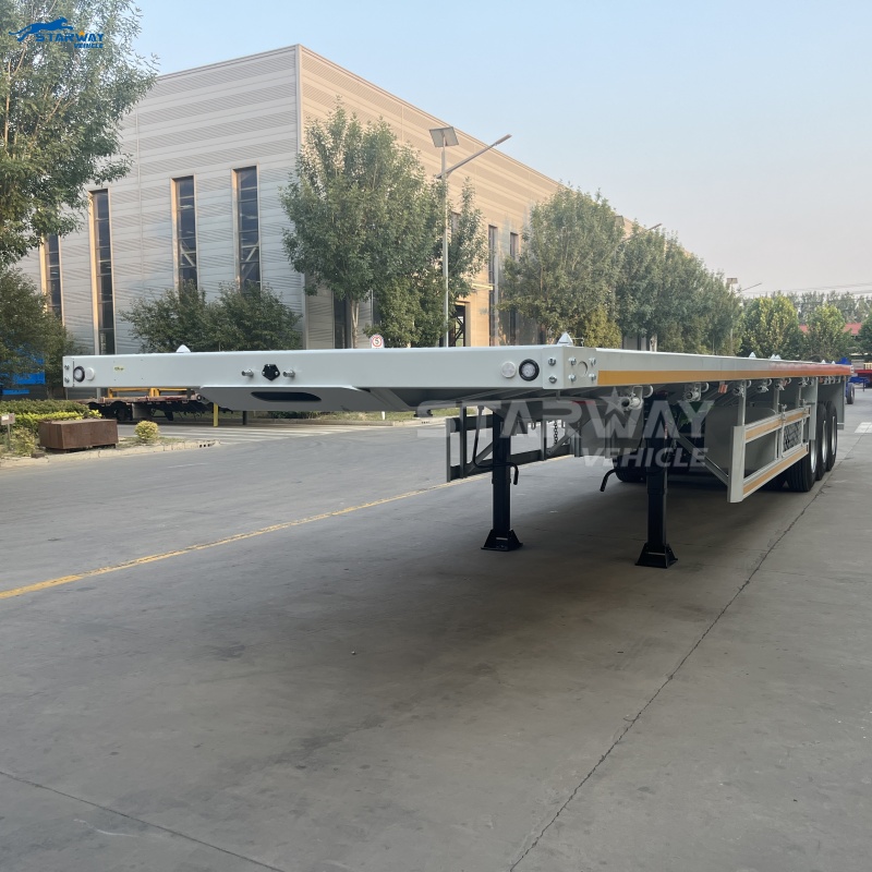 Real-world Tri-axle Flatbed Trailer Load Tests: Watch Results