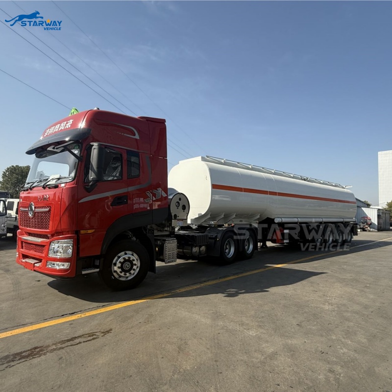 4-axle 65,000Liters Oil Tanker Trailer