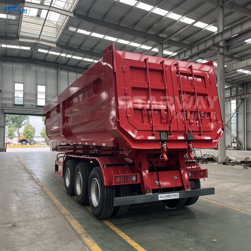 30CBM U Shape Tipper Trailer