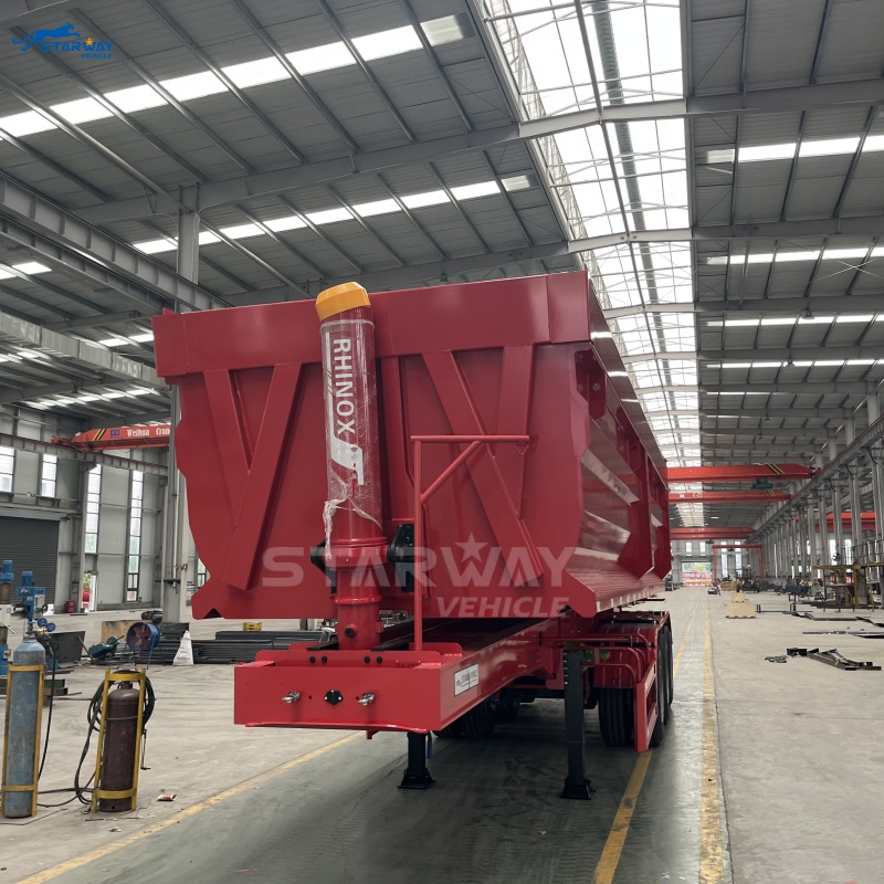 30CBM U Shape Tipper Trailer