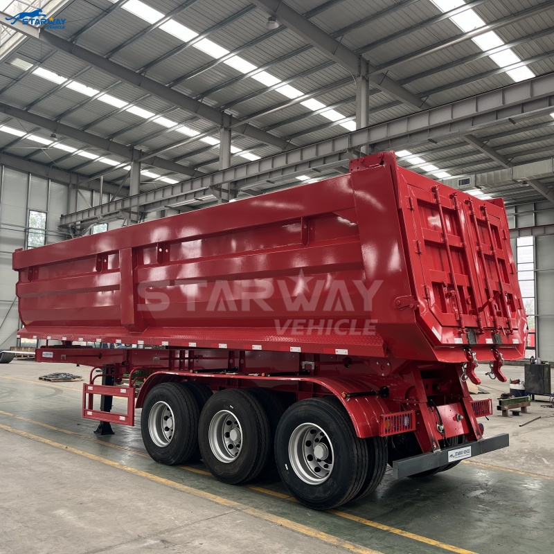 30CBM U Shape Tipper Trailer