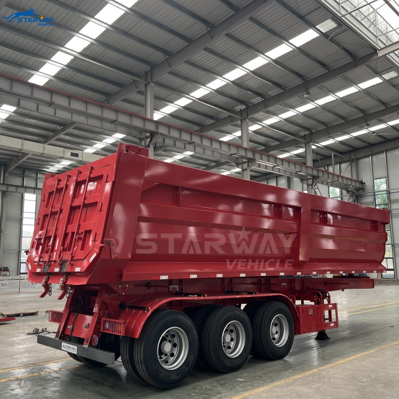 30CBM U Shape Tipper Trailer
