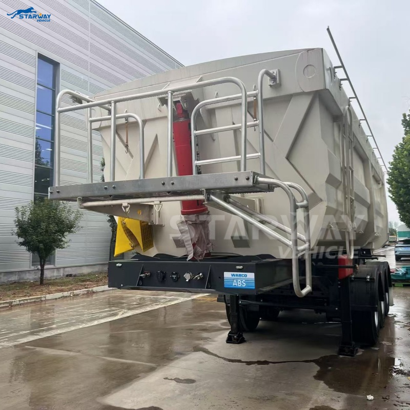 Tri-axle 30CBM Tipper Trailer