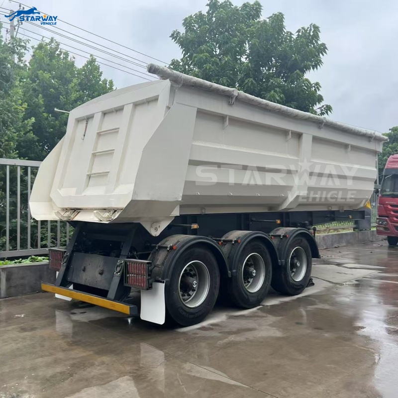 Tri-axle 30CBM Tipper Trailer