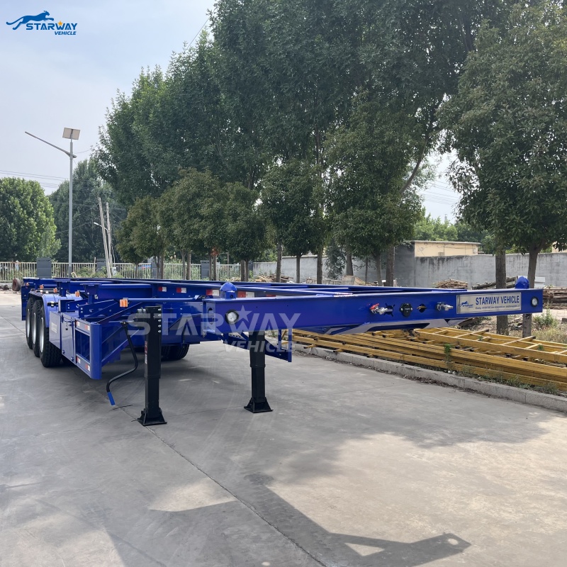 High Quality 40ft Skeletal Trailer