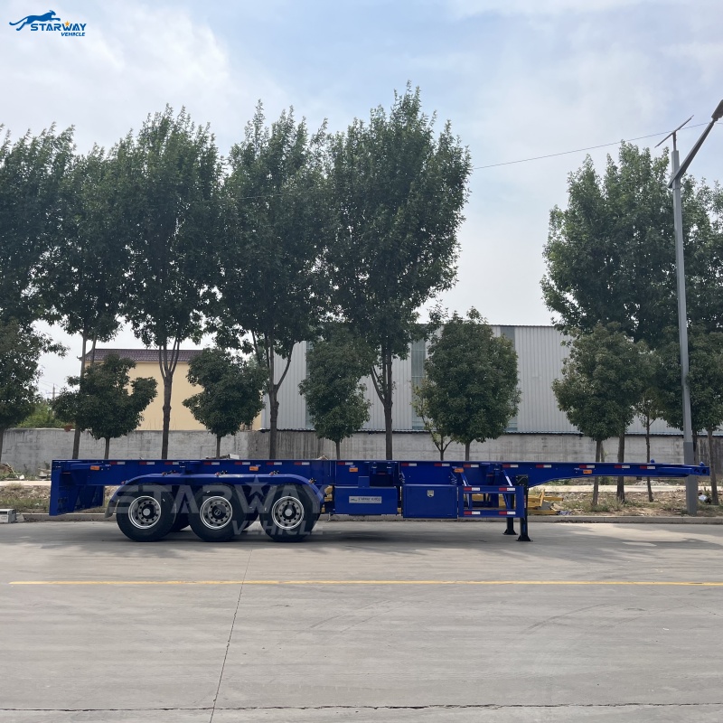 High Quality 40ft Skeletal Trailer