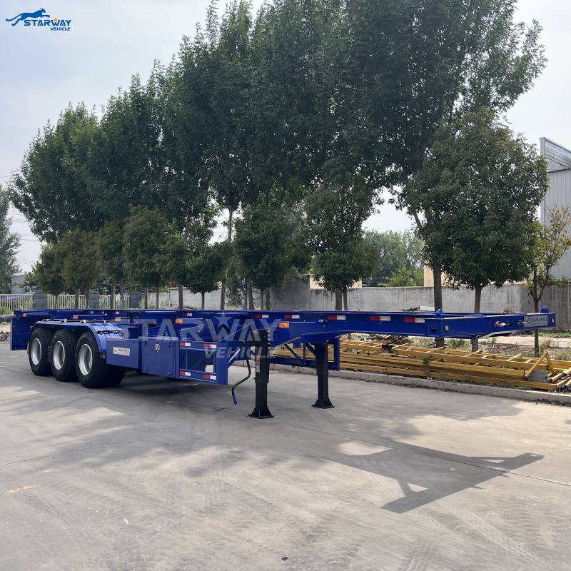 High Quality 40ft Skeletal Trailer