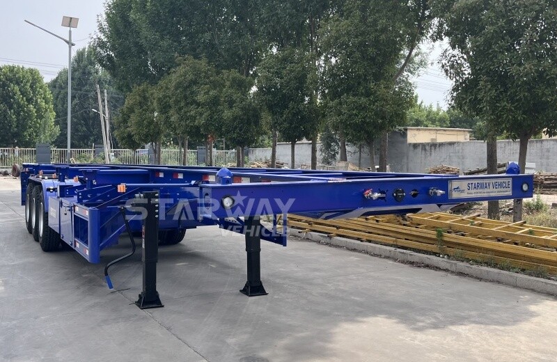 3axles 40ft skeleton trailer 3axles 40ft skeleton trailer