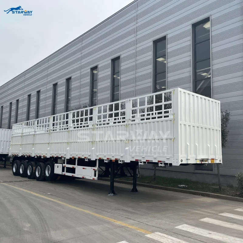 5Axle Fence Cargo Semi Trailer