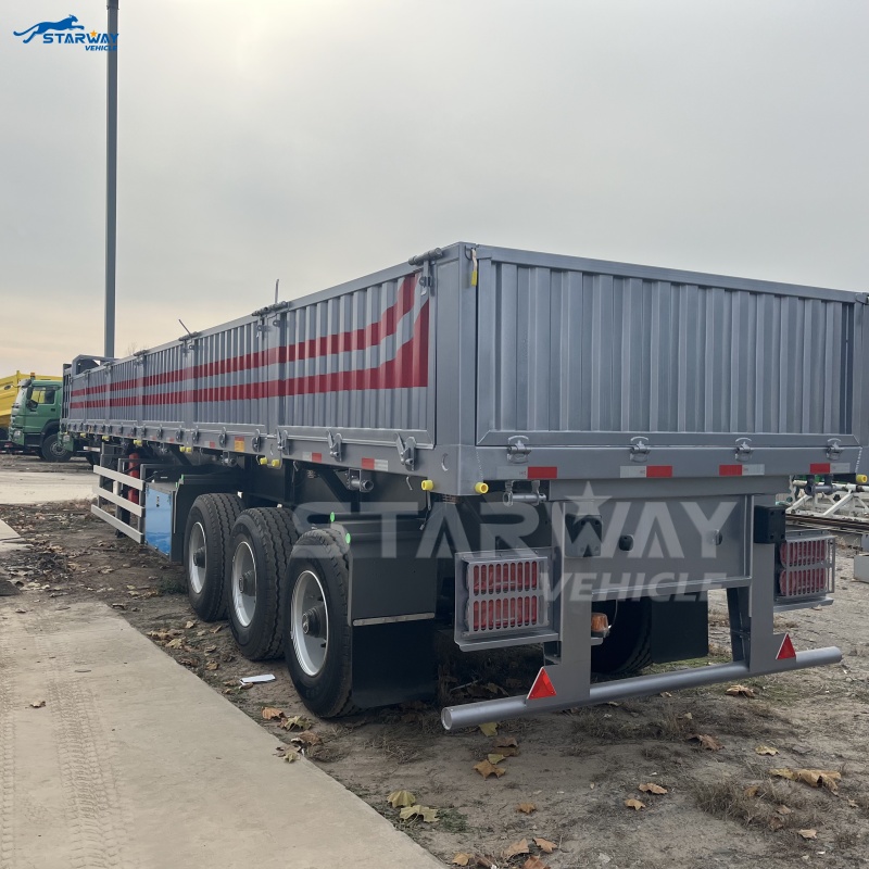 3-axle Sidewall Semi Trailer