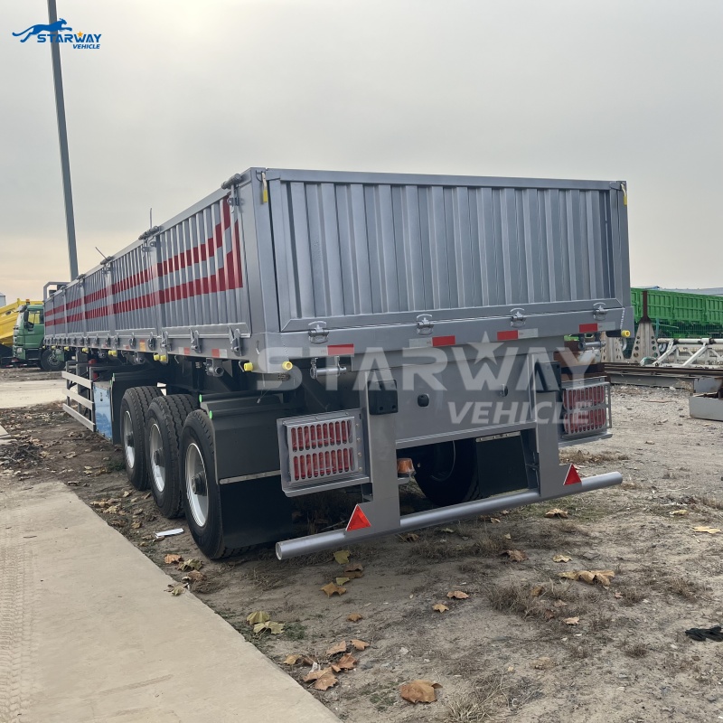 3-axle Sidewall Semi Trailer