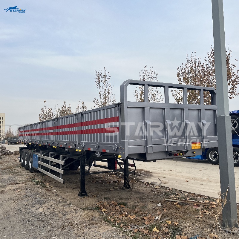 3-axle Sidewall Semi Trailer