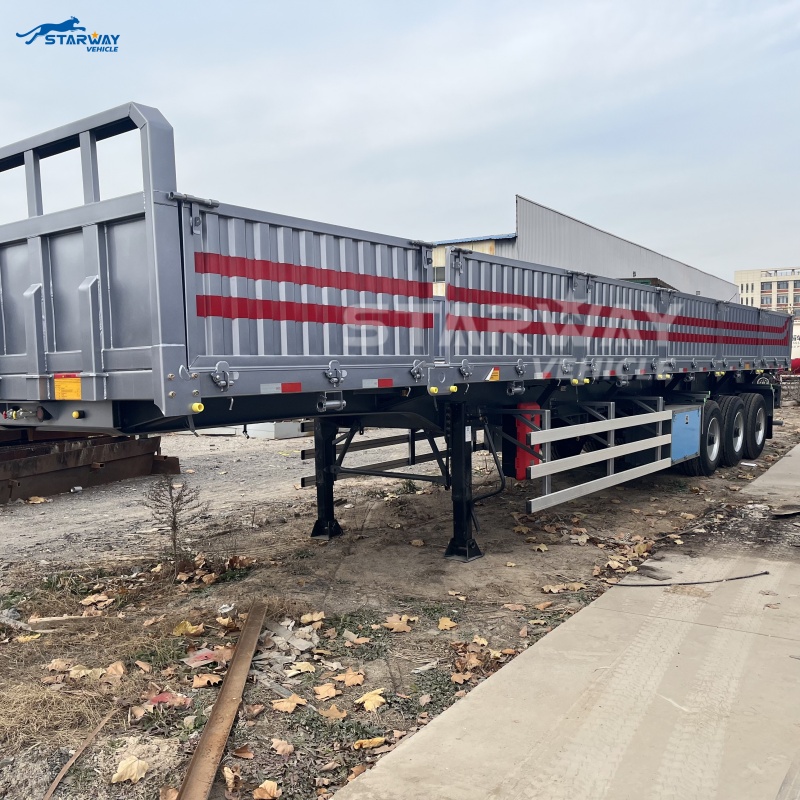 3-axle Sidewall Semi Trailer