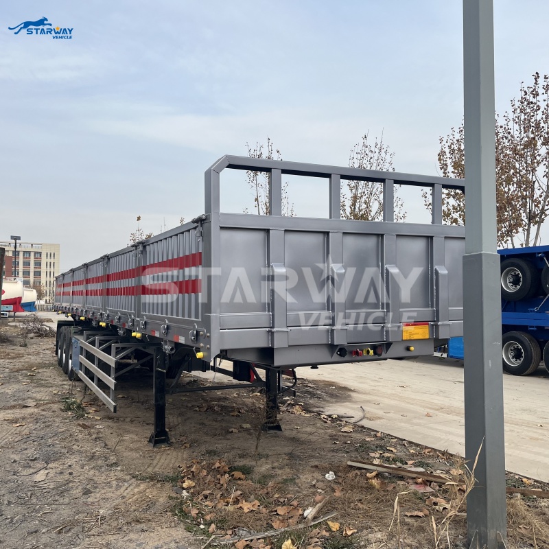3-axle Sidewall Semi Trailer