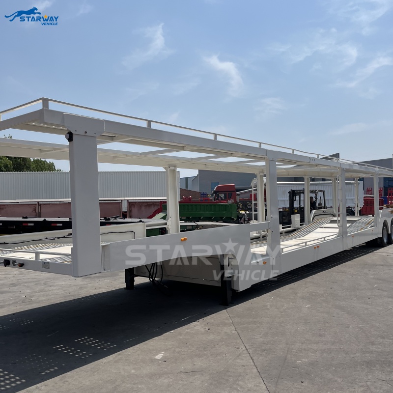 2Axle 20m Car Carrier Semi Trailer