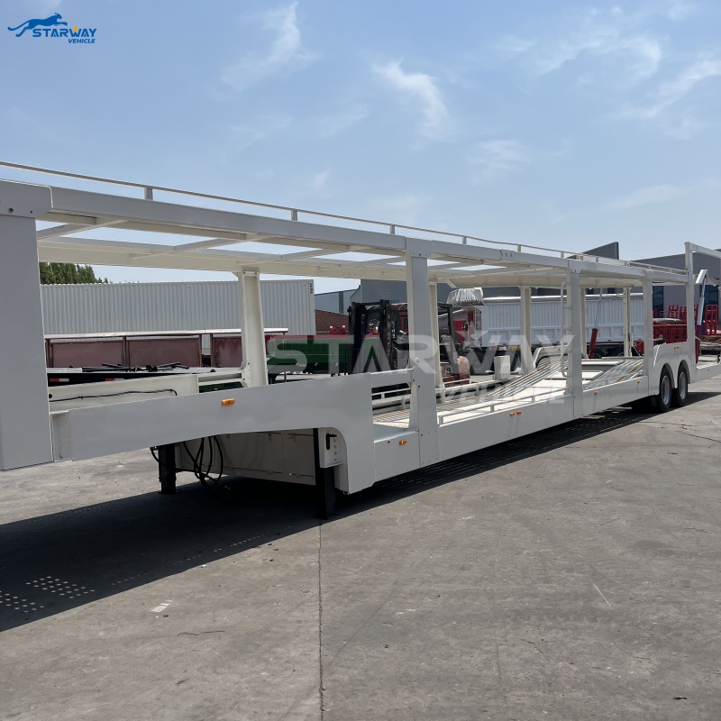 2Axle 20m Car Carrier Semi Trailer