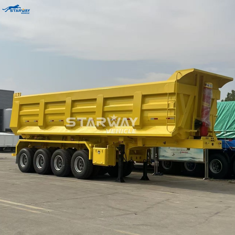 Real-World Test: 4-Axle Tipper Semi Trailer Payload Capacity Revealed