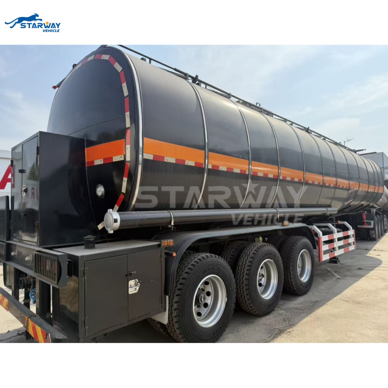 3Axles Asphalt Tanker Bitumen Tanker for Sale