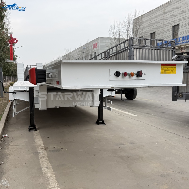 7-axle Heavy Duty Lowbed Semi Trailer