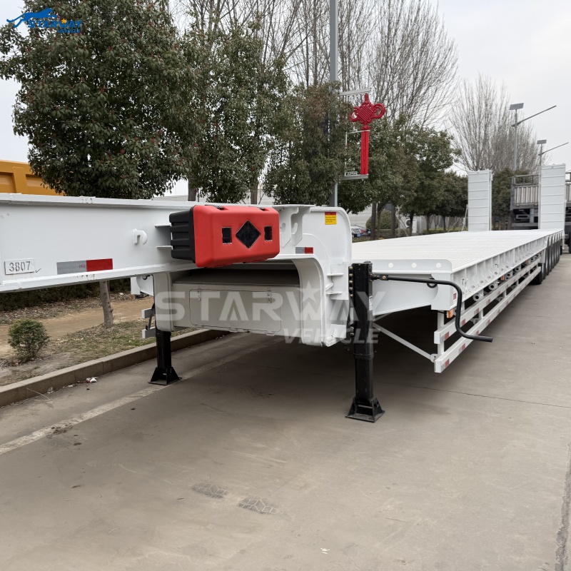 7-axle Heavy Duty Lowbed Semi Trailer