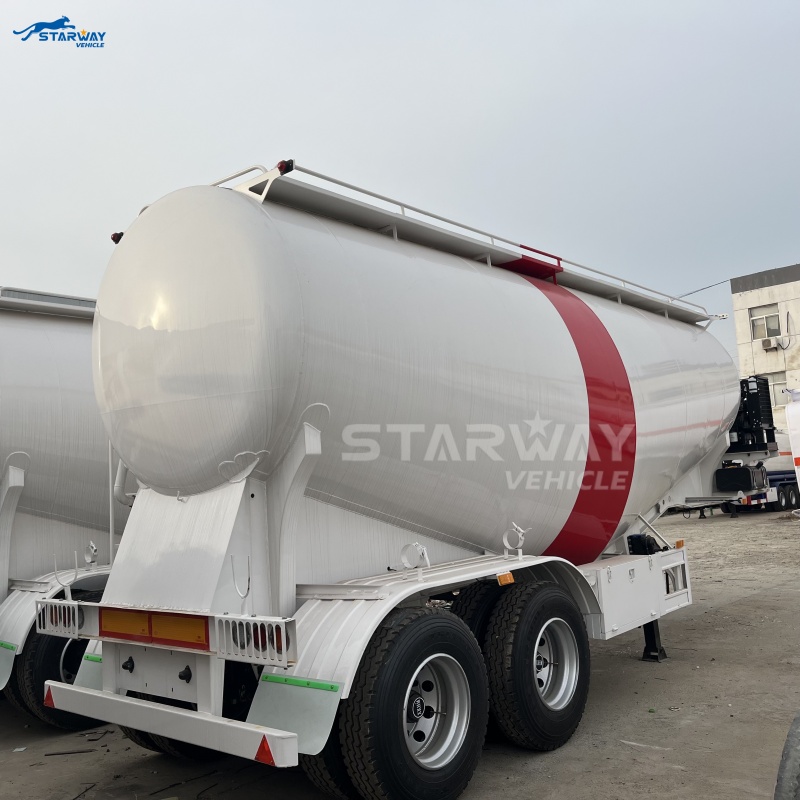 2-axle Bulk Cement Tanker Traier