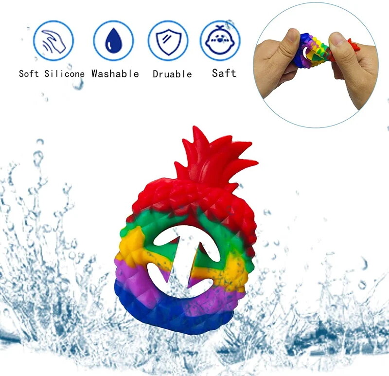 Snapper fidget toy squeeze grab snap hand toy finger sensory toy for relaxing