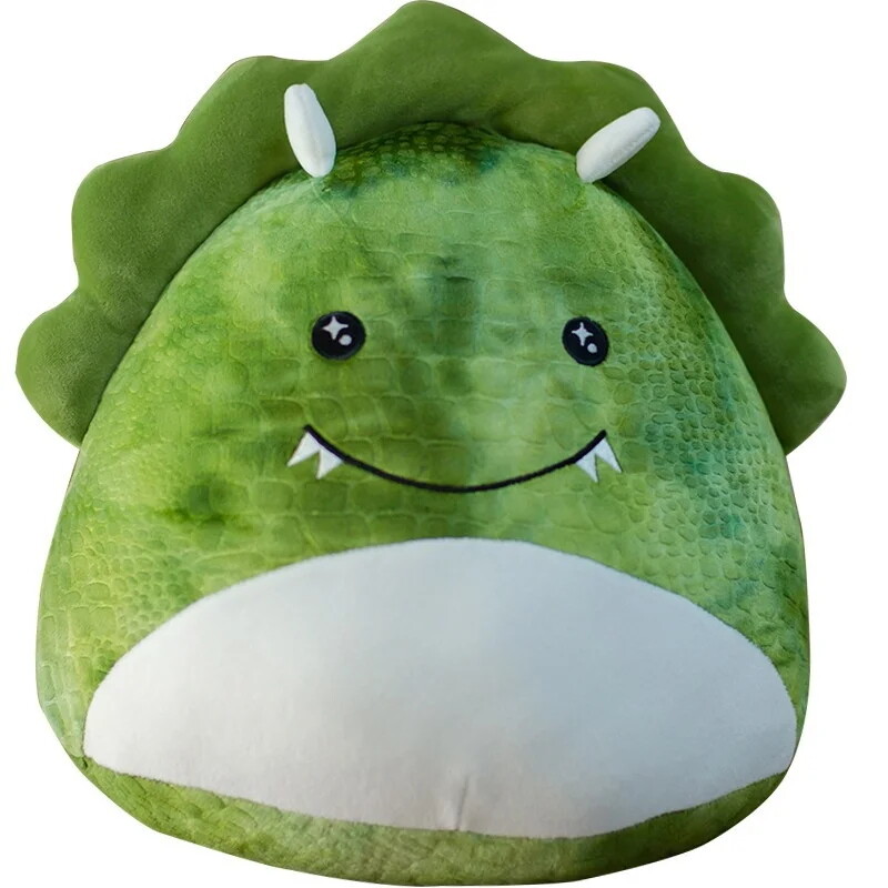 Stuffed dinosaur soft animal plush hugging pillow ultrasoft pillow plush toy