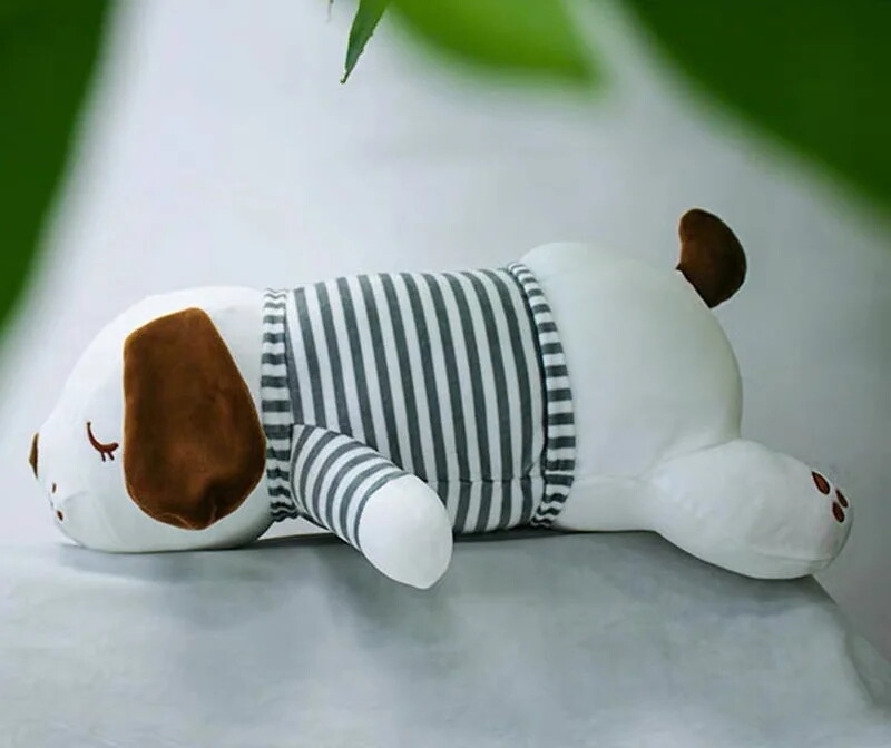 Stuffed dog soft animal plush hugging pillow ultrasoft pillow puppy plush toy