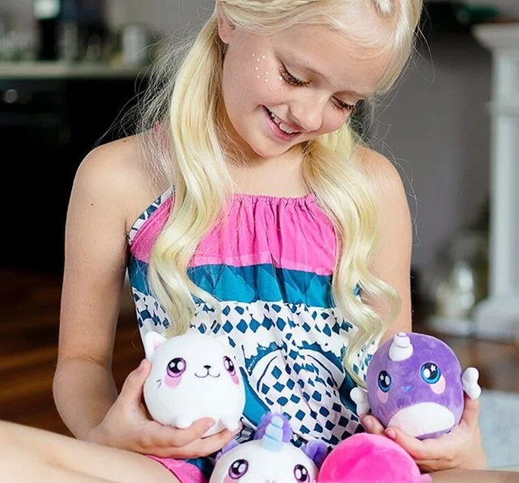 Squishy slow rise scented foam stuffed elk squeezable cute soft plush toy