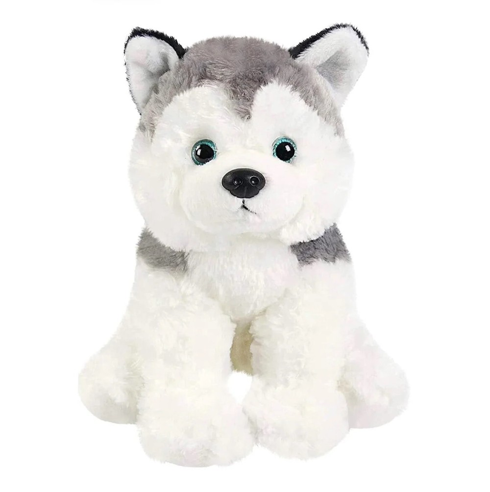 High quality plush toy husky stuffed toy soft material animals adorable holiday gifts for kids