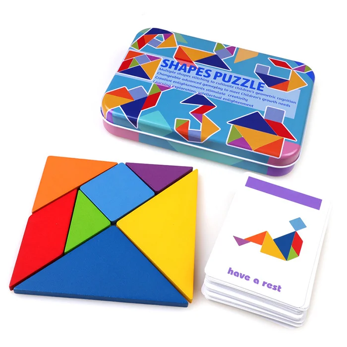 The Functions and Origin of Shapes Puzzle-Tangrams