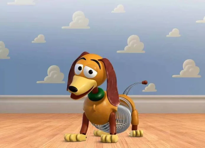 The puppy that really makes everyone love-spring stretch dog