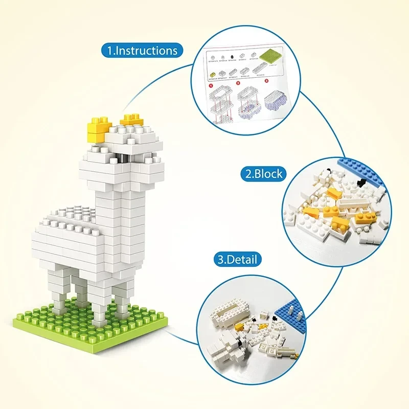 A type of educational tools: Animal building blocks