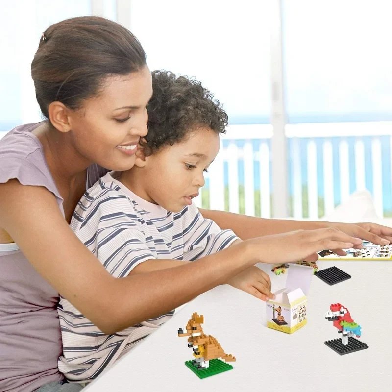 What are the tips for playing with animal building blocks？