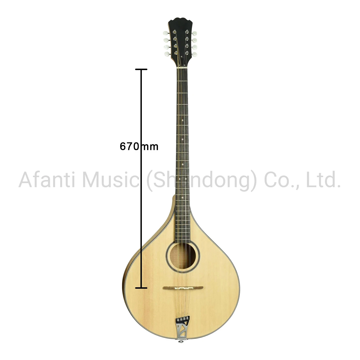 Guitare bouzouki irlandais personnalisée avec table en épicéa