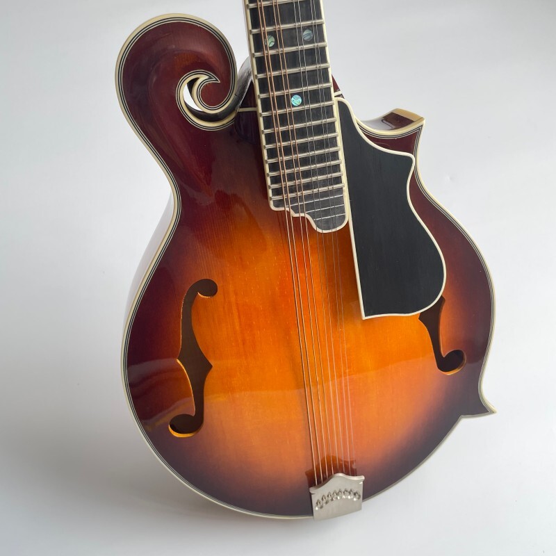 Afanti Handmade Quality AA Flamed Maple F Mandoline