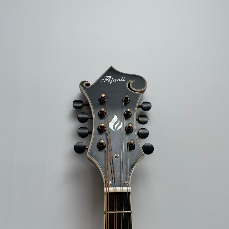 Mandoline F Sunburst en érable flammé de qualité AA faite main Afanti