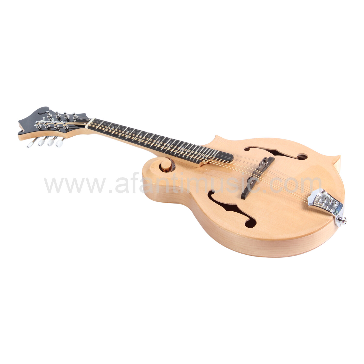 Mandoline de style F en érable massif