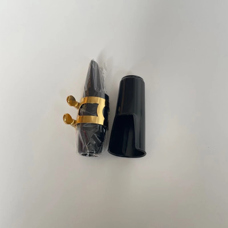 Saxophone alto laqué or rouge avec corps en laiton Instrument professionnel Sax alto