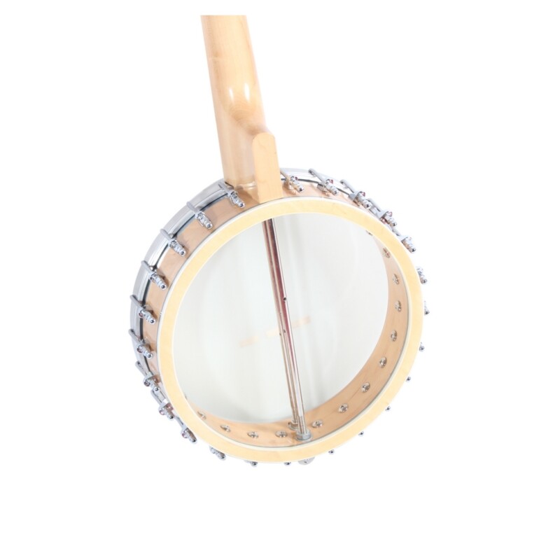 Banjo Afanti 11" Remo Drum Head Maple Rim Long Neck Open Back 5 cordes