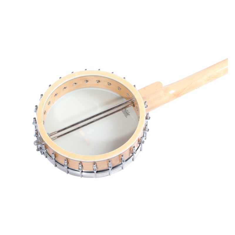 Banjo Afanti 11" Remo Drum Head Maple Rim Long Neck Open Back 5 cordes