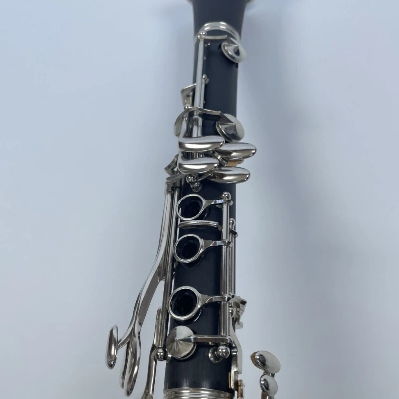 Afanti 18keys Bec en Bakélite Corps en Caoutchouc Dur avec Nickel Plaqué Clarinette