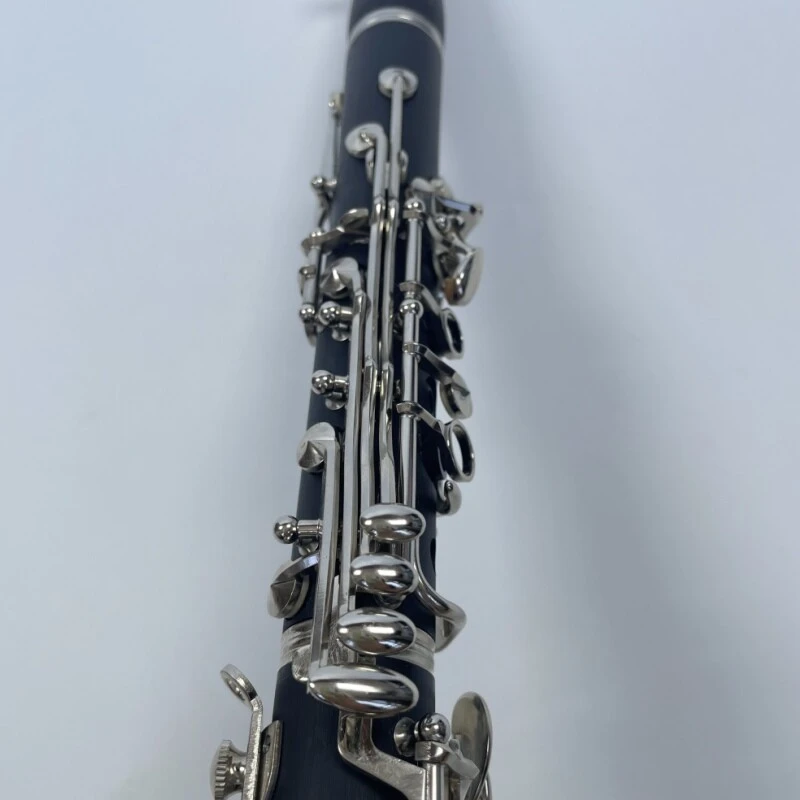 Afanti 18keys Bec en Bakélite Corps en Caoutchouc Dur avec Nickel Plaqué Clarinette
