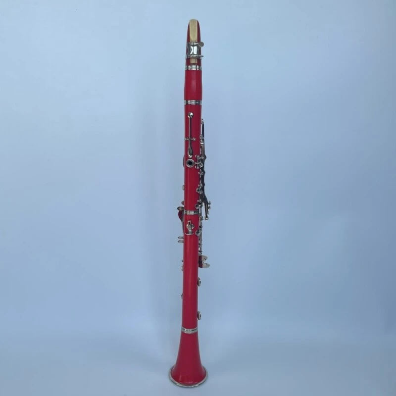 Afanti Clarinette Rouge 17 Clés Corps ABS Clarinette Clé Plaquée Nickel