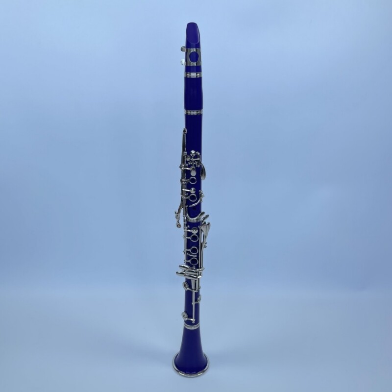Afanti Purple Color 17 Bb Nickel Plated Keys Clarinet for Beginner and Children (Clarinette à becs nickelés pour débutants et enfants)
