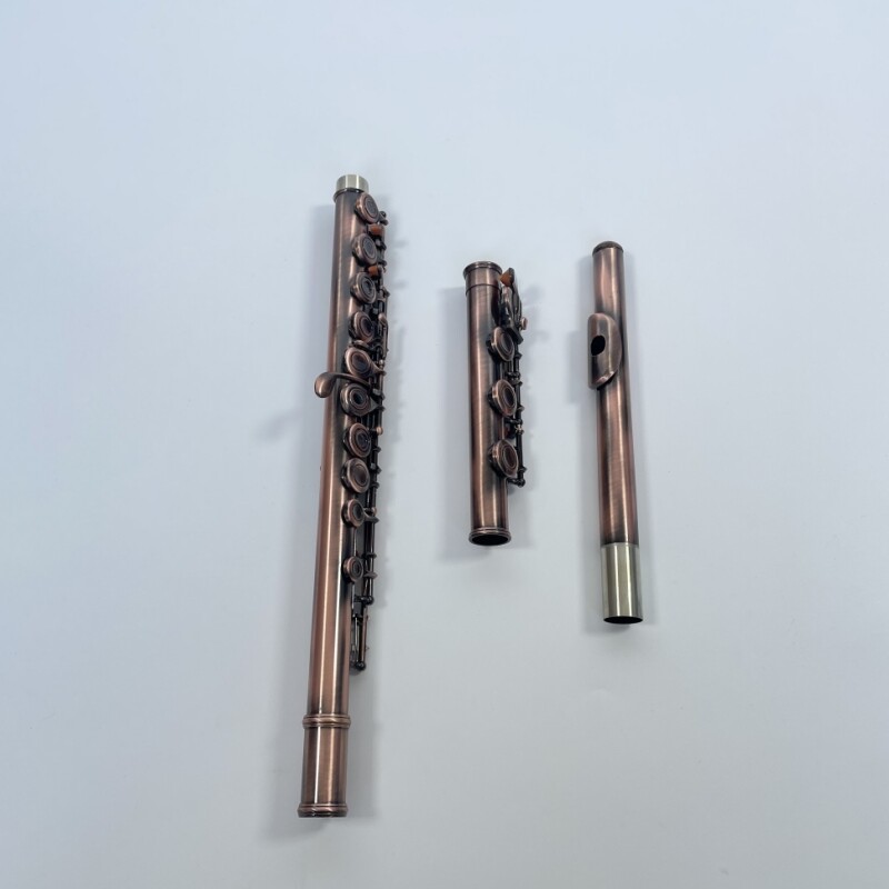 Afanti 17 Open Hole Vintage Style C Tone Flute