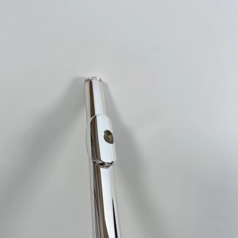 Afanti 17 Hole Open Hole Silver-Plated Flute with French Keys